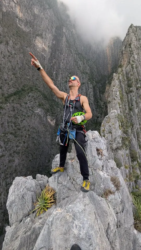 Vignette de la capsule Instagram « Potrero Chico- Mexique… quel voyage. »