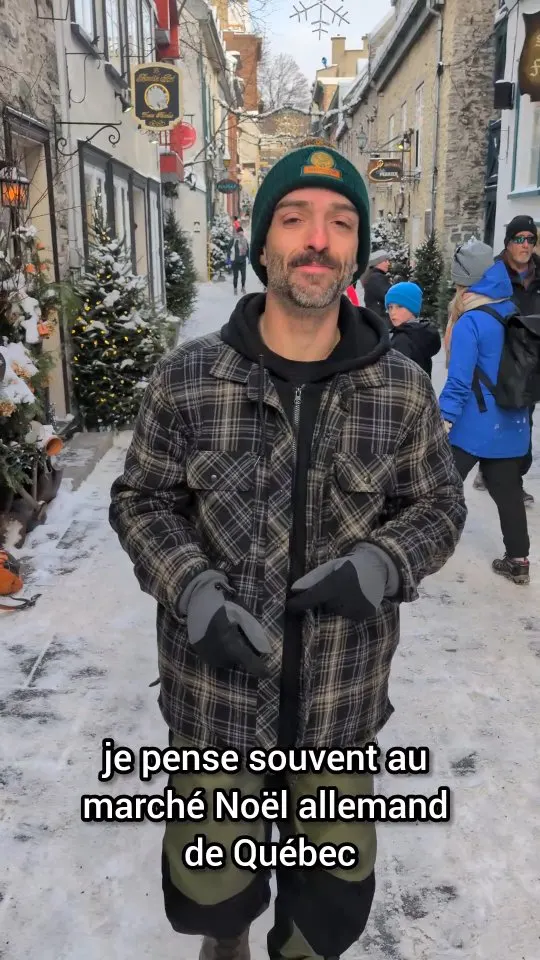 Vignette de la capsule Instagram « Marché de Noël Allemand de Québec »