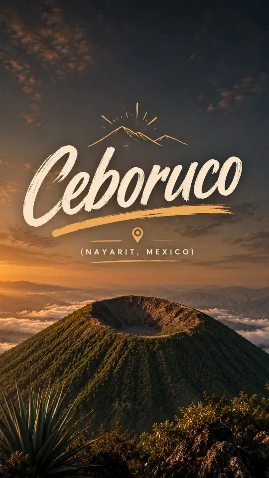 Vignette de la capsule Instagram « L'un des volcans actifs de la province de Nayarit au Mexique. »